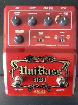 UniBass Guitar Pedal By Akai
