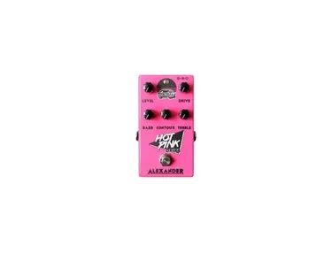 Hot Pink Drive Guitar Pedal By Alexander Pedals