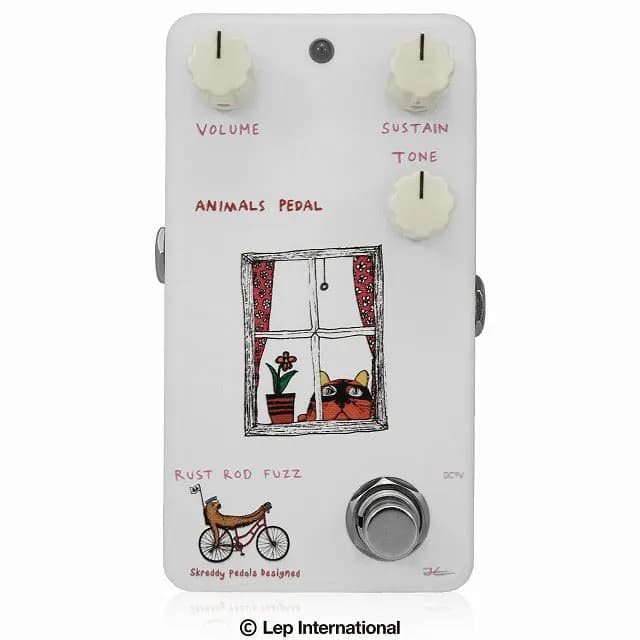 Rust Rod Fuzz Guitar Pedal By Animals Pedal