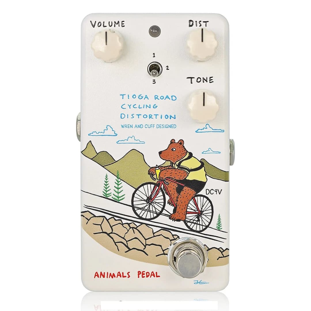 Tioga Road Cycling Distortion Guitar Pedal By Animals Pedal