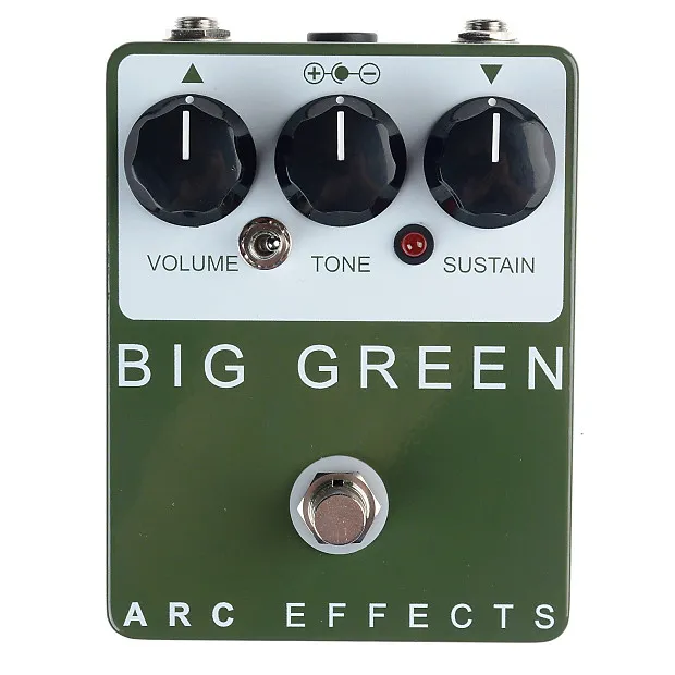 Big Green Guitar Pedal By ARC Effects