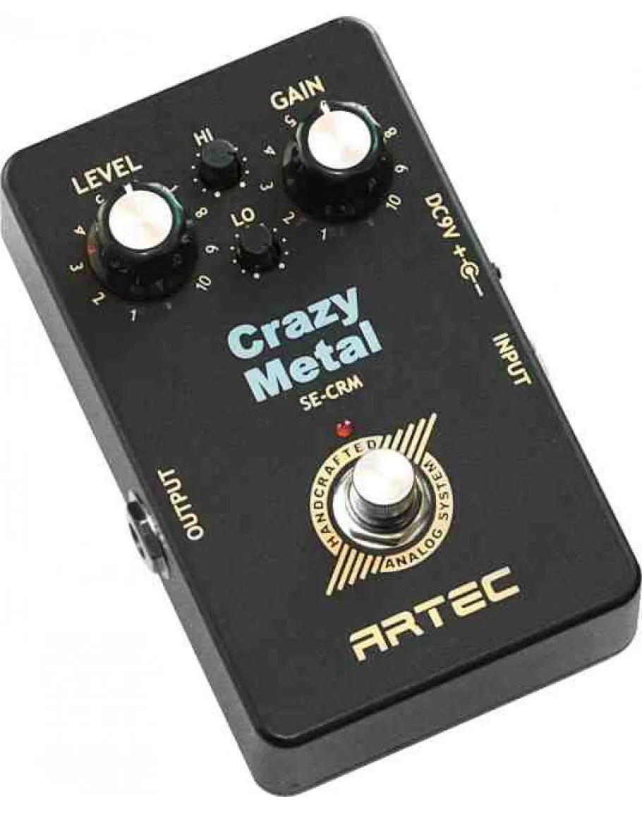 CRAZY METAL Guitar Pedal By Artec