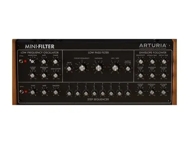 Filter MINI Guitar Pedal By Arturia