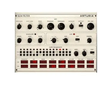 Filter SEM Guitar Pedal By Arturia