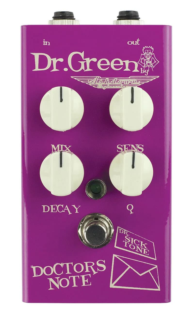 Dr. Green The Doctor's Note Guitar Pedal By Ashdown