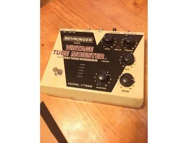 behringer Vintage Tube Monster Guitar Pedal By Behringer