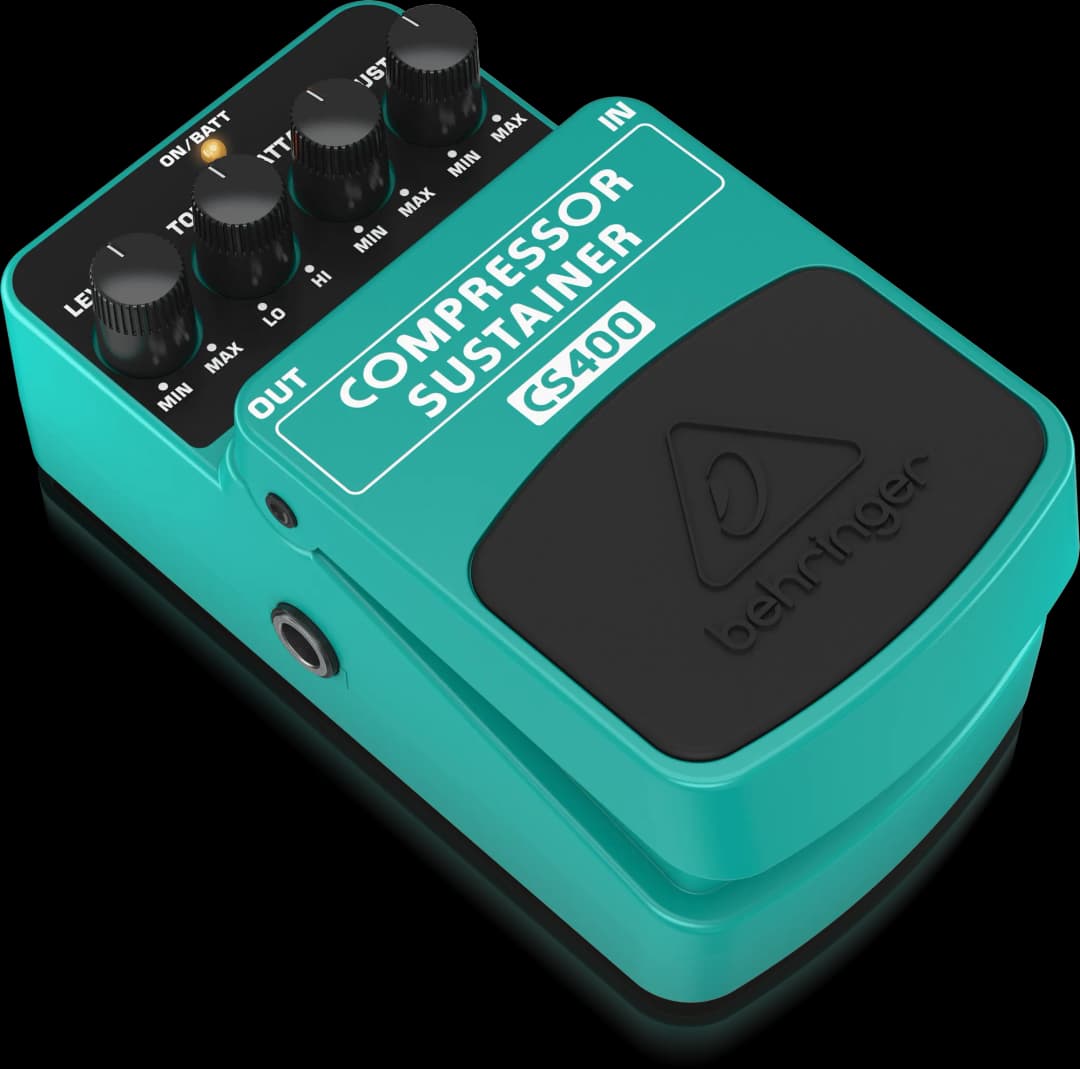CS400 Compressor/Sustainer Guitar Pedal By Behringer