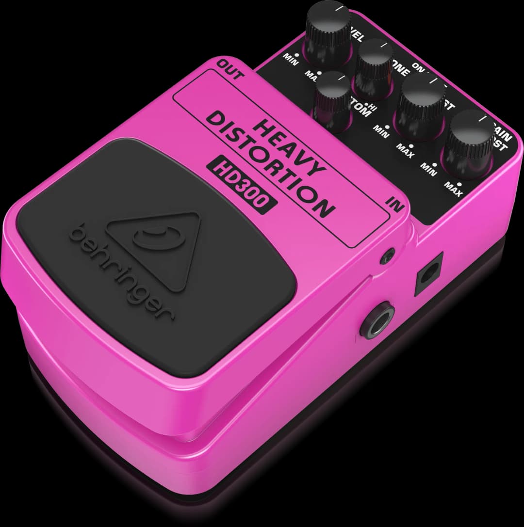 HD300 Heavy Distortion Guitar Pedal By Behringer
