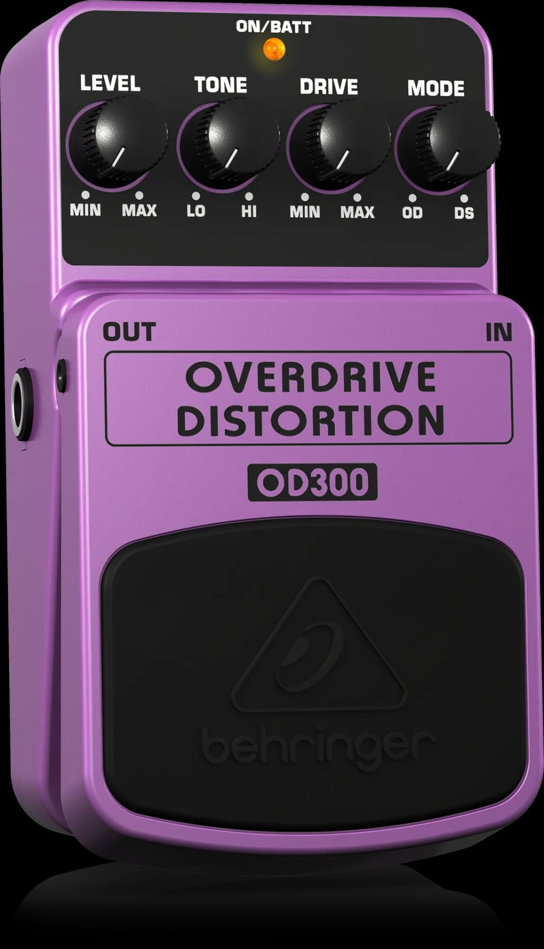 OD300 Overdrive/Distortion Guitar Pedal By Behringer