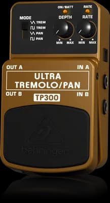 TP300 Ultra Tremolo/Pan Guitar Pedal By Behringer
