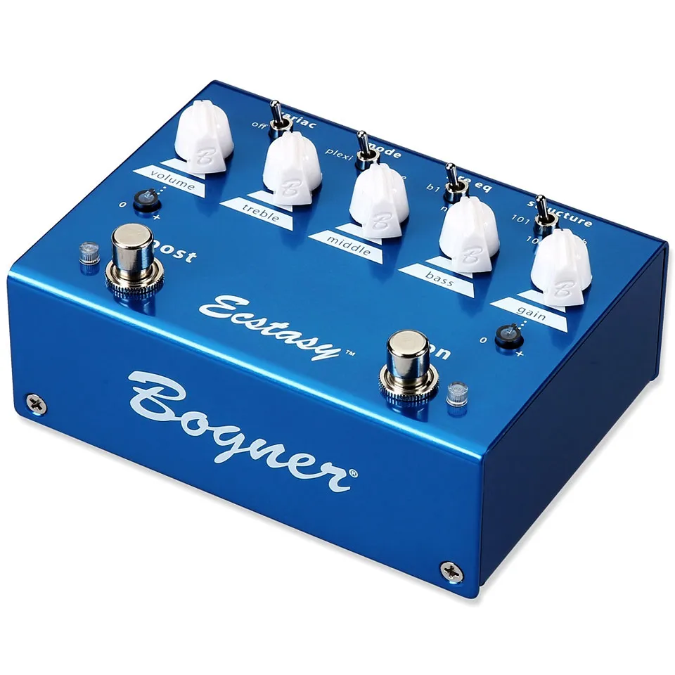 Ecstasy Blue Guitar Pedal By Bogner