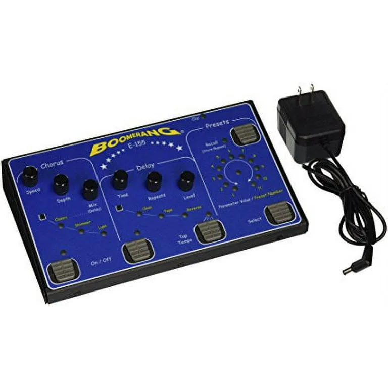 Chorus*Delay Guitar Pedal By Boomerang