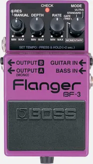BF-3 Flanger Guitar Pedal By BOSS