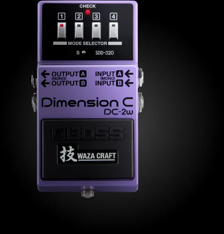 DC-2W Dimension C Waza Craft Guitar Pedal By BOSS