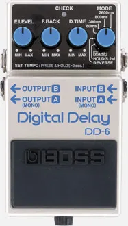 DD-6 Digital Delay Guitar Pedal By BOSS