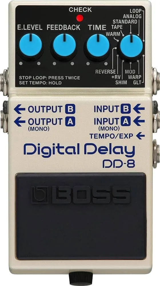 DD-8 Digital Delay Guitar Pedal By BOSS