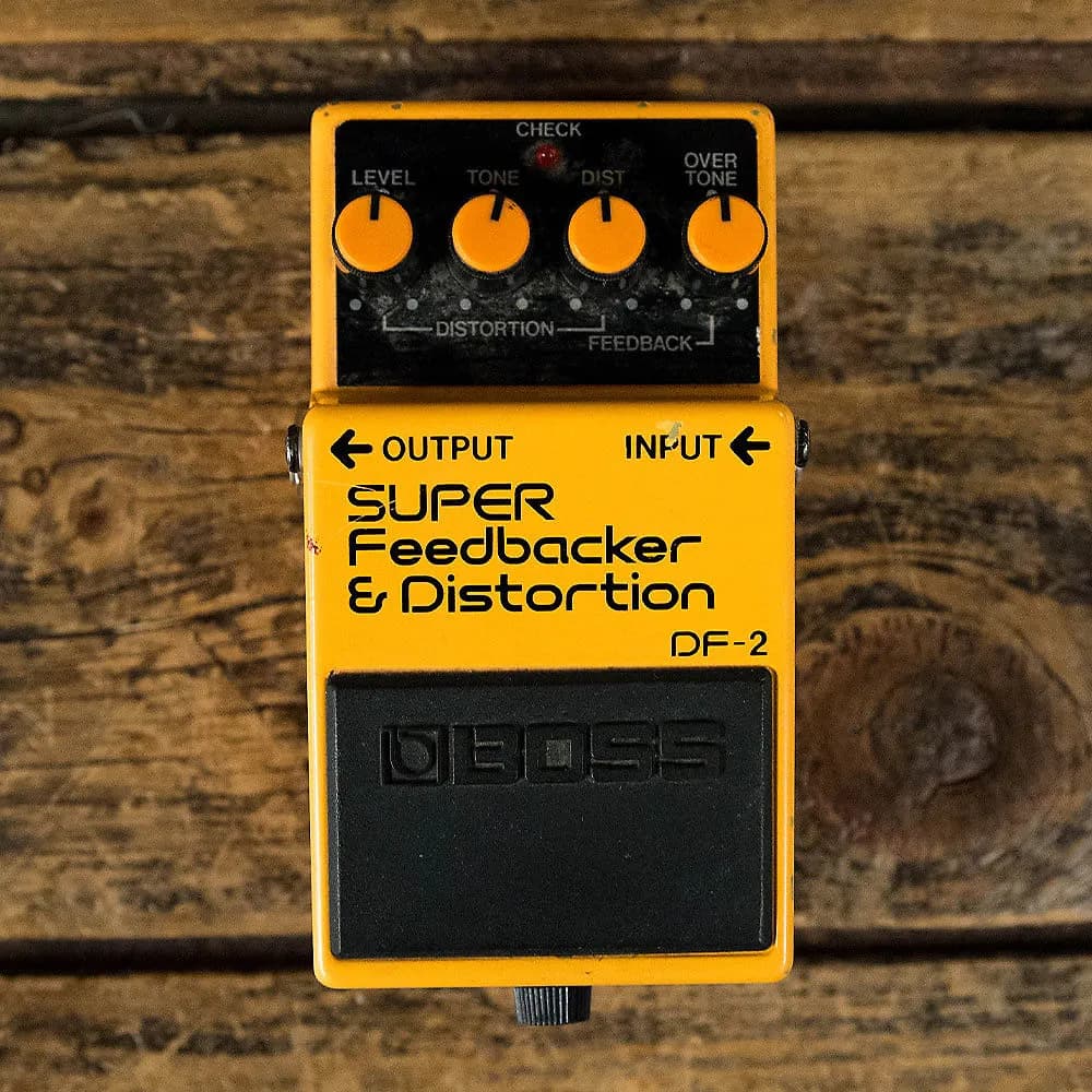 DF-2 Super Feedbacker & Distortion Guitar Pedal By BOSS