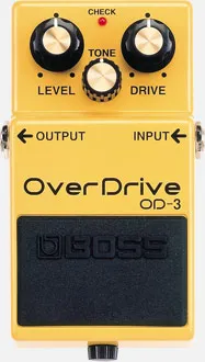 OD-3 OverDrive Guitar Pedal By BOSS