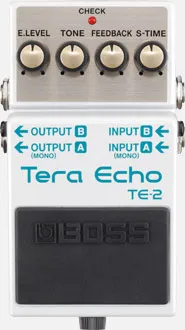 TE-2 Tera Echo Guitar Pedal By BOSS