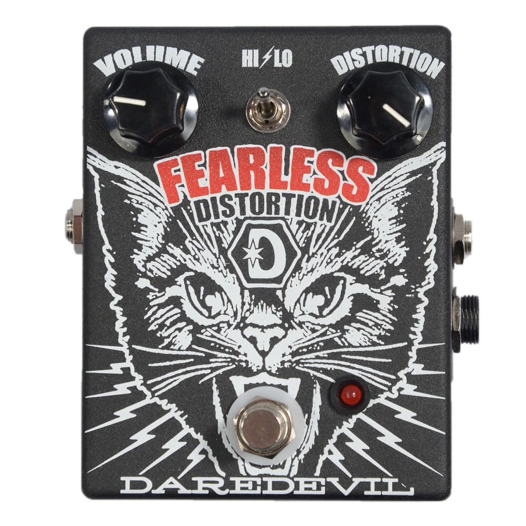 Fearless Distortion Guitar Pedal By Daredevil Pedals