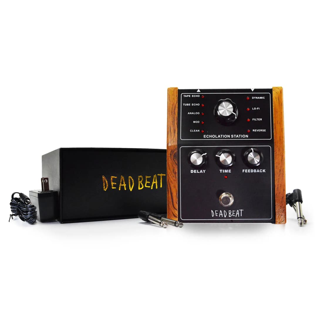 Echolation Station Guitar Pedal By DeadBeat Sound