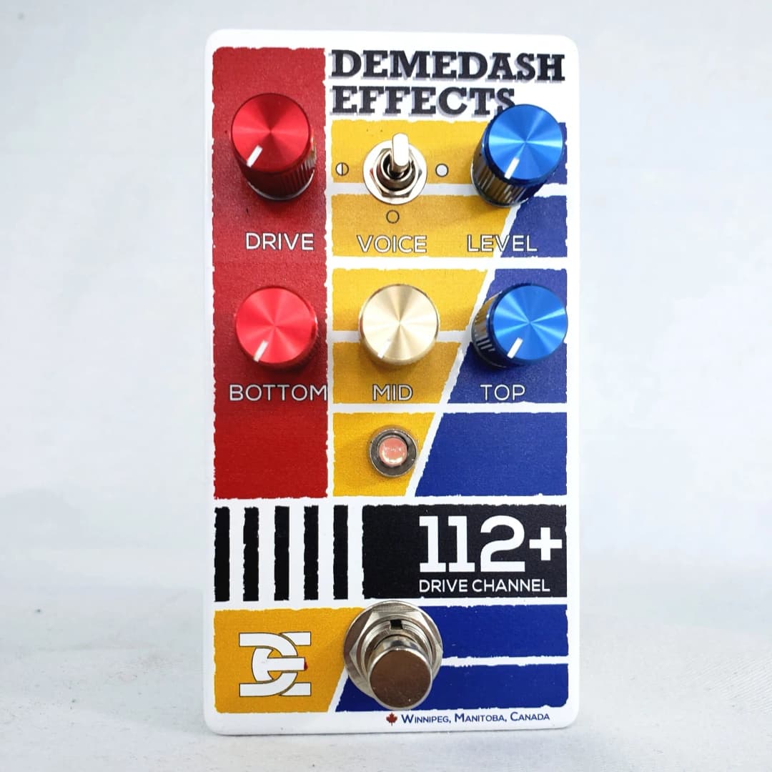 112+ Drive Channel Guitar Pedal By Demedash Effects