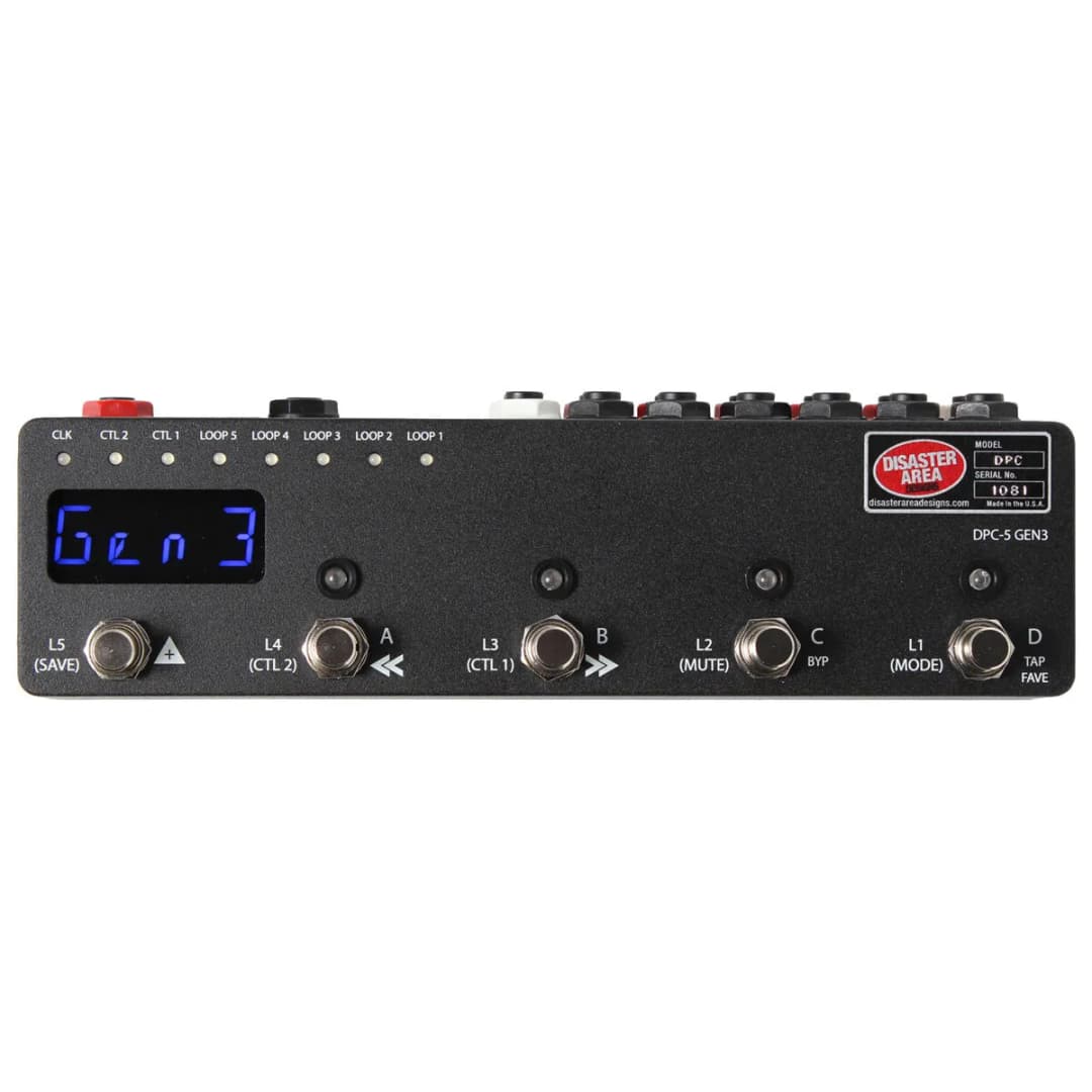 DPC-5 Gen3 Guitar Pedal By Disaster Area Designs