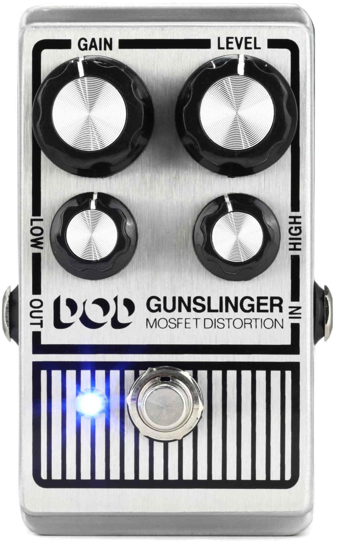 Gunslinger Mosfet Distortion Guitar Pedal By DOD