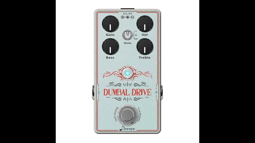 Dumbal Drive Guitar Pedal By Donner