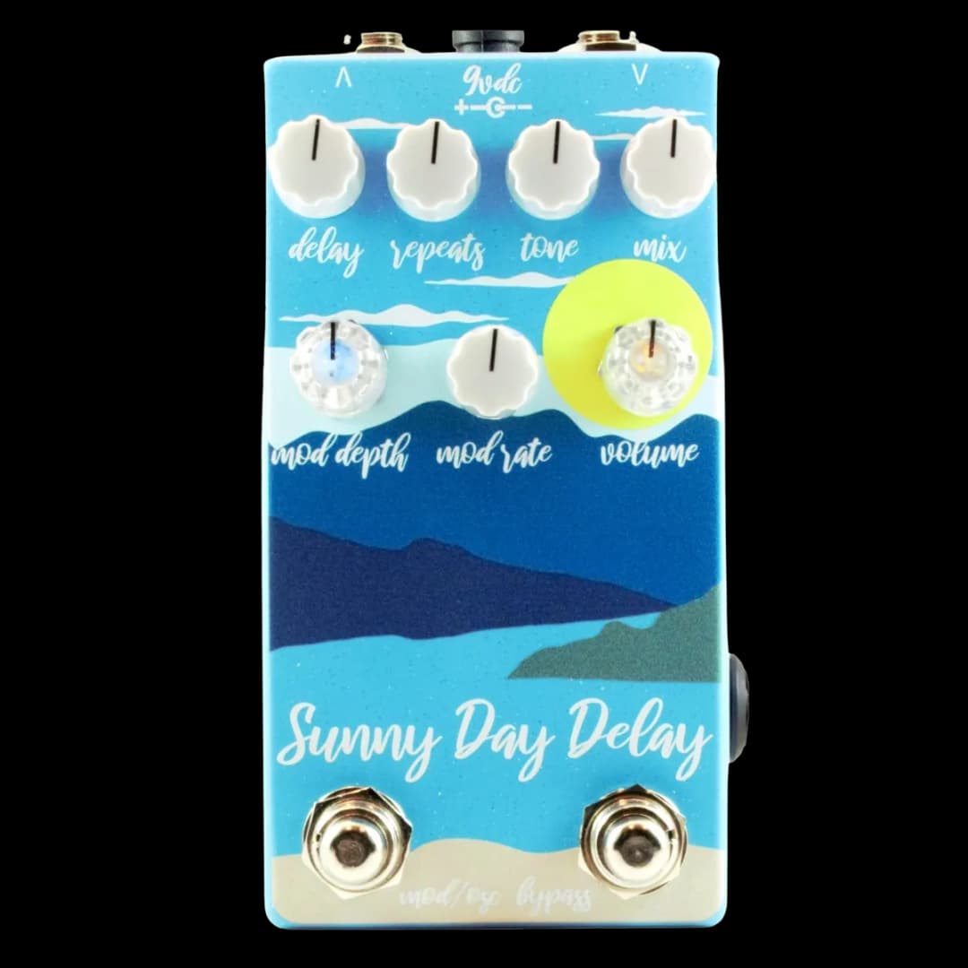 Sunny Day Delay Guitar Pedal By Dr. Scientist