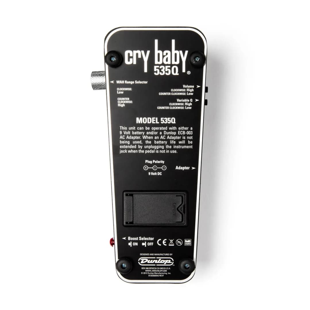 Cry Baby 535Q Multi-Wah Guitar Pedal By Dunlop