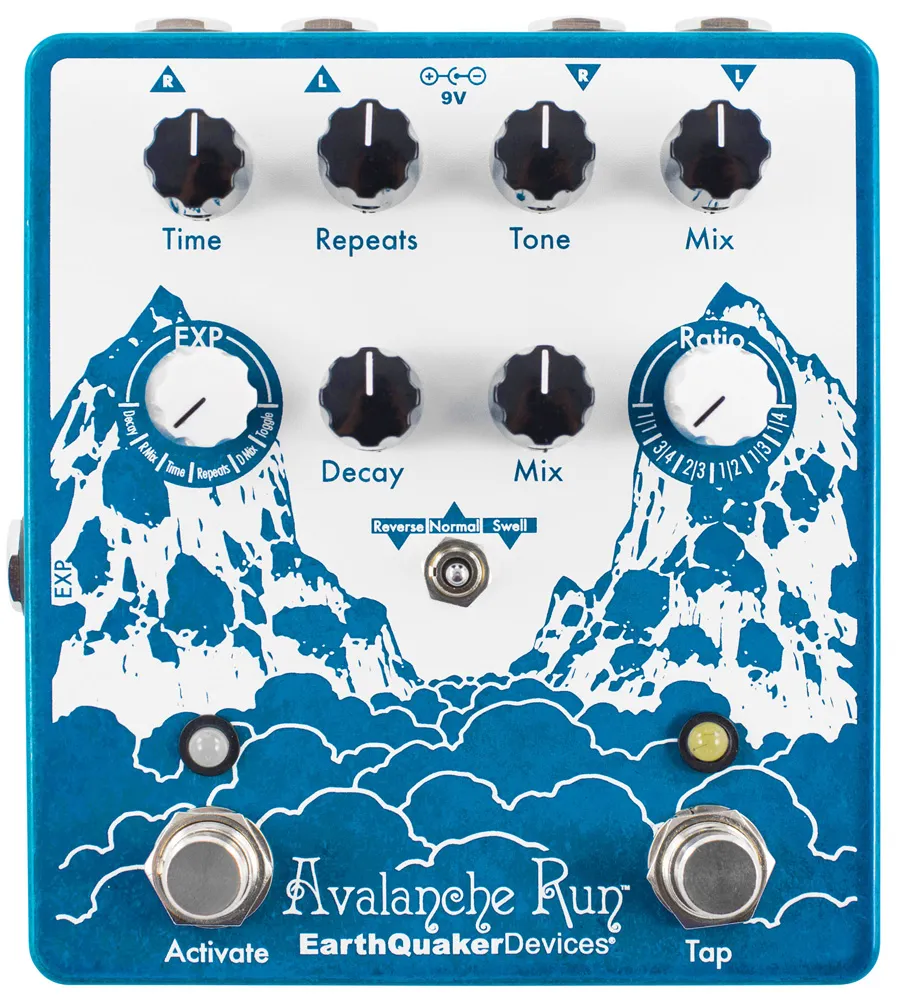 Avalanche Run Guitar Pedal By EarthQuaker Devices