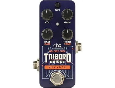 Triboro Bridge Tri-mode Drive Pedal Guitar Pedal By Electro-Harmonix
