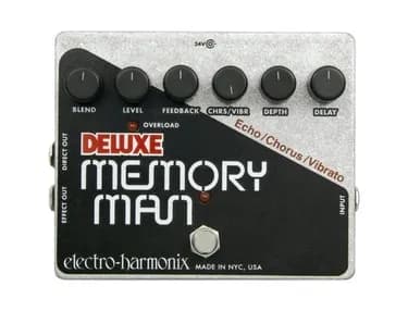 XO Deluxe Memory Man Guitar Pedal By Electro-Harmonix