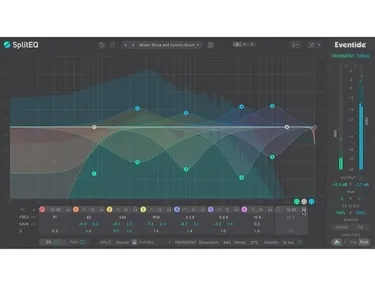 SplitEQ Guitar Pedal By Eventide