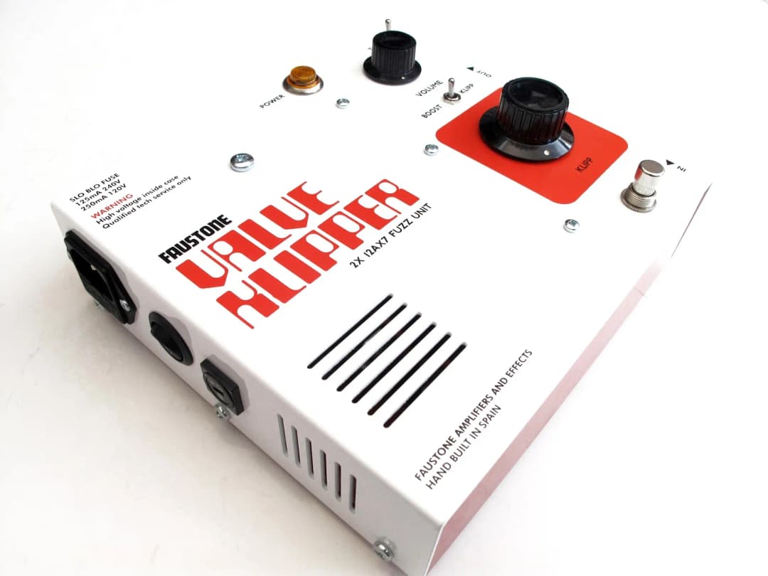 Valve Klipper Guitar Pedal By Faustone