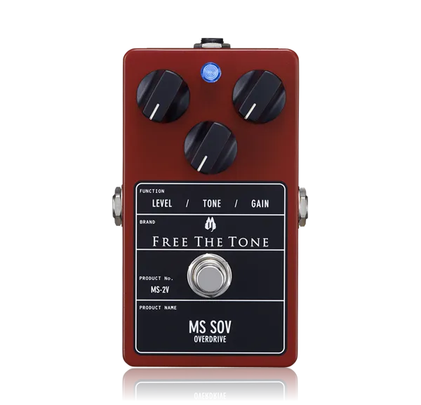 MS SOV MS-2V Guitar Pedal By Free The Tone