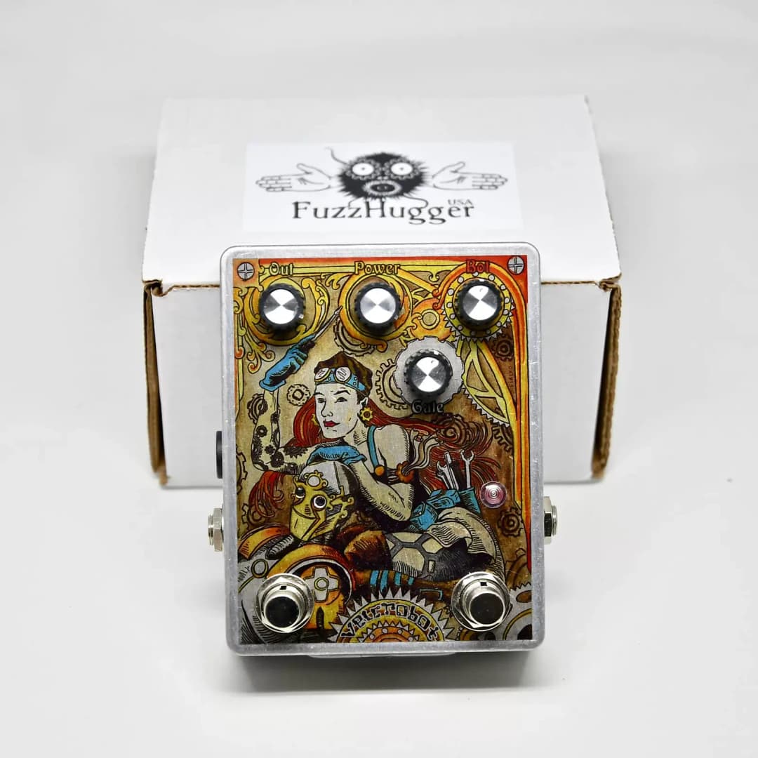 Velcrobot Guitar Pedal By FuzzHugger