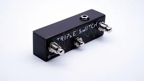 Triple Switch Guitar Pedal By GFI System