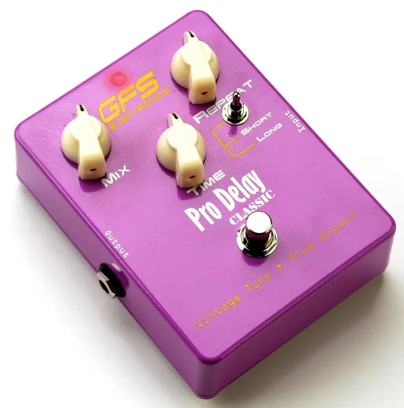 Pro Delay Guitar Pedal By GFS Electronics