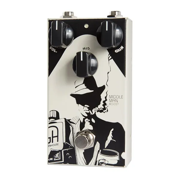 Middleman Boost Guitar Pedal By Greenhouse Effects