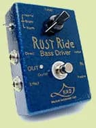 Rust Ride Bass Driver Guitar Pedal By HAO