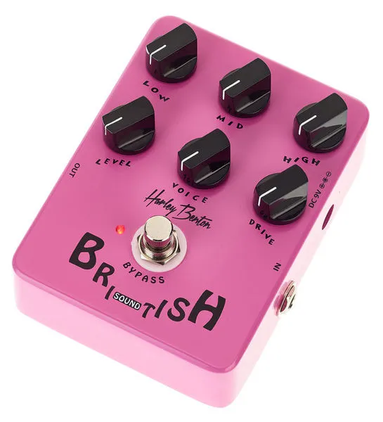 British TrueTone Guitar Pedal By Harley Benton