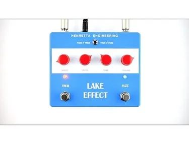 Lake Effect Fuzz/Tremolo Guitar Pedal By Henretta Engineering