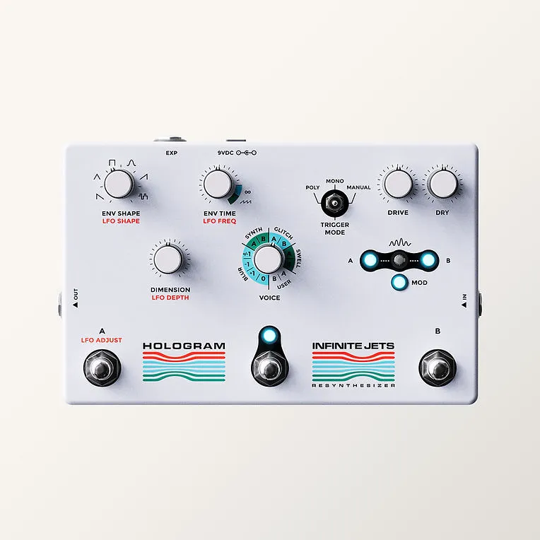Infinite Jets Guitar Pedal By Hologram Electronics