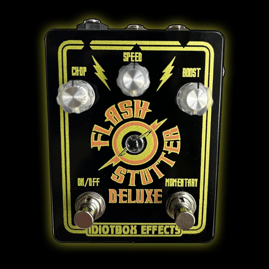 Flash Stutter Guitar Pedal By IdiotBox Effects