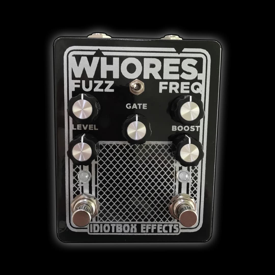Whores. Fuzz Freq Guitar Pedal By IdiotBox Effects