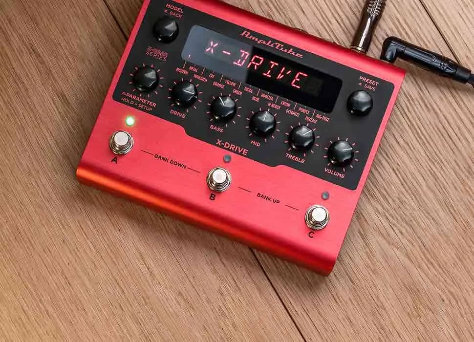 Amplitube X-GEAR Distortion Guitar Pedal By IK Multimedia
