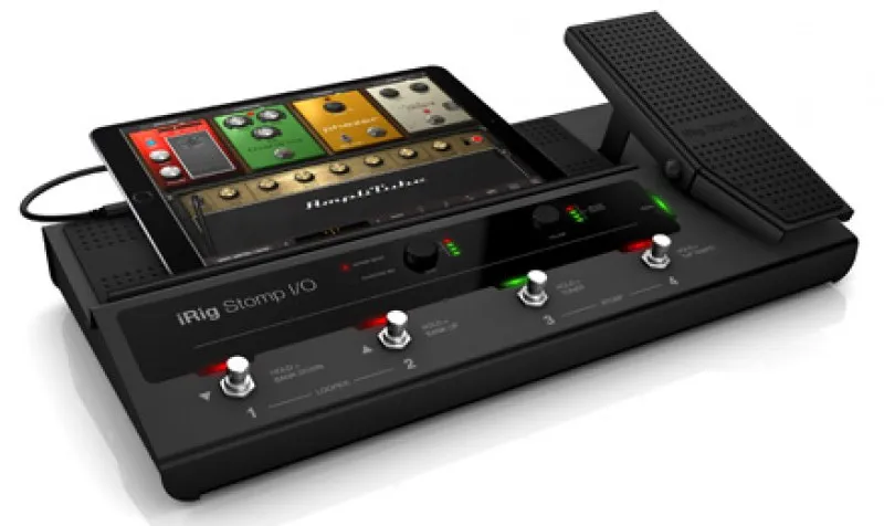 iRig Stomp I/O Guitar Pedal By IK Multimedia