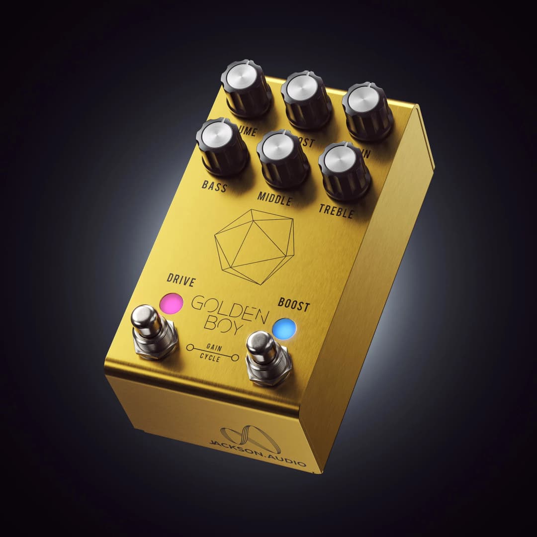Golden Boy Guitar Pedal By Jackson Audio